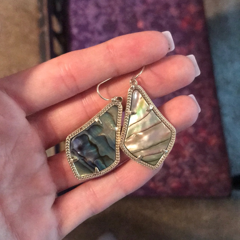 Marble Kendra Scott earrings